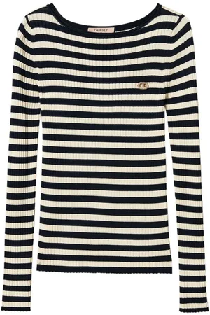 Twin-Set | Maglia a righe navy | female | | S