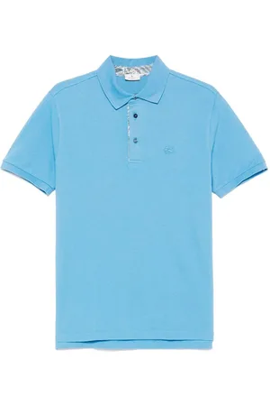 Etro | Polo in cotone celeste | male | | L