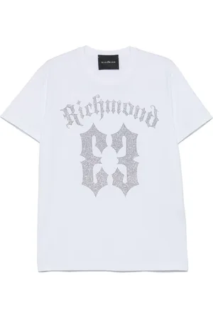 John Richmond | T-shirt in misto cotone con logo | male | | L