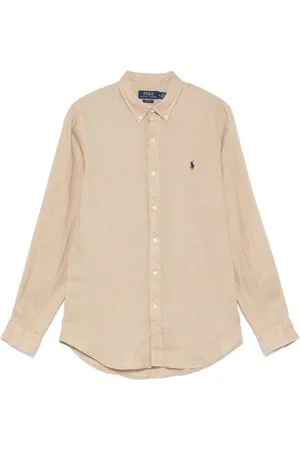 Ralph Lauren | Camicia in cotone con logo ricamato | male | | L