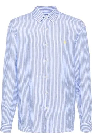 Ralph Lauren | Camicia in lino a righe e bianche | male | | L