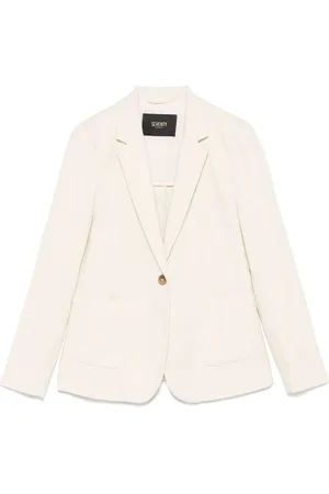 SEVENTY BY SERGIO TEGON | Blazer in cotone color crema | female | | 42