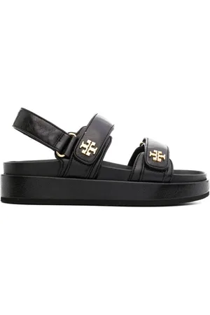 Tory Burch | Sandali slingback neri con doppia fascia | female | | 6