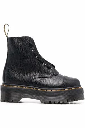 Dr. Martens | Stivali stringati in pelle nera 