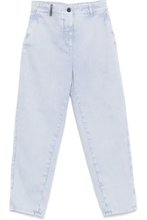 PESERICO SIGN | Jeans in cotone azzurro | female | | 46