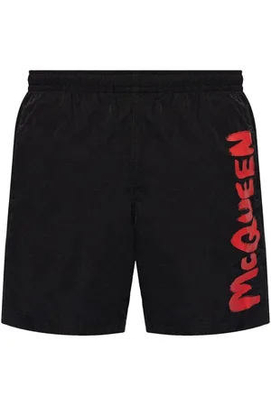 Alexander McQueen | Costume con logo stampato laterale a contrasto | male | | M
