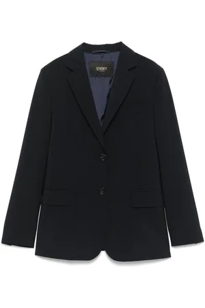 SEVENTY BY SERGIO TEGON | Blazer in lana vergine navy | female | | 42