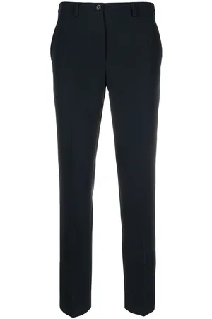 SEVENTY BY SERGIO TEGON | Pantaloni navy blue dal design elasticizzato e taglio slim | female | | 42