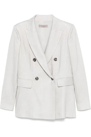 D.EXTERIOR | Blazer doppiopetto chiaro | female | | 42