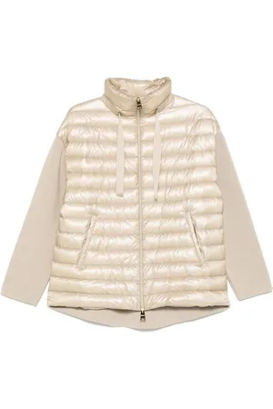 HERNO | Piumino corto beige con zip | female | | 40