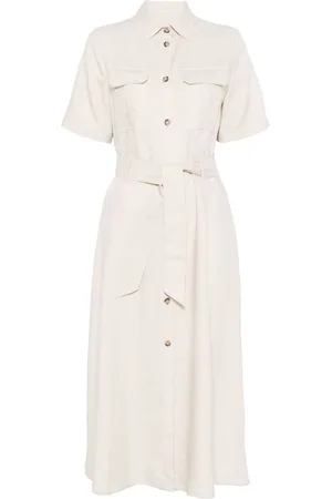 Woolrich | Abito chemisier midi chiaro | female | | L