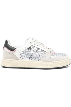 Premiata | Sneakers in pelle grigio chiaro | female | | 36