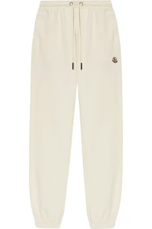 Moncler | Pantaloni sportivi in cotone chiaro | female | | M