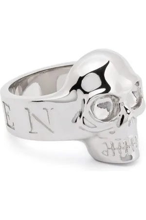 Alexander McQueen | Anello color con logo inciso | male | | 19