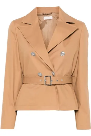 Liu Jo | Trench corto doppiopetto color cammello | female | | 42