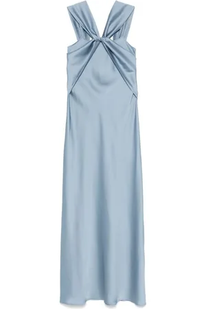 D.EXTERIOR | Abito lungo con dettagli drappeggiati | female | | M