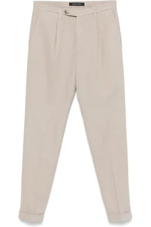 MICHAEL COAL | Light cotton blended trousers | male | | 31