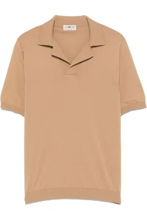IRISH CRONE | Polo color cammello in cotone | male | | L