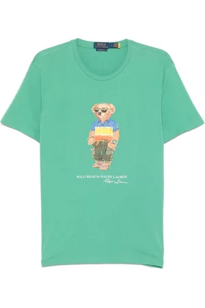 Ralph Lauren | T-shirt in cotone con stampa Polo Bear | male | | L