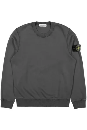 Stone Island | Felpa grigia in cotone | male | | L