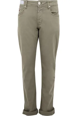sartoria tramarossa | Jeans in denim oliva | male | | 32