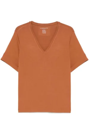 Majestic | T-shirt elasticizzata con scollo a V | female | | 0