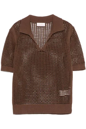 MC2 SAINT BARTH | Polo in misto cotone color cioccolato | female | | M