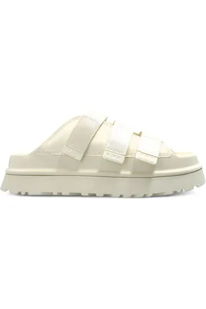 UGG | Ciabatte bianche con chiusura a strappo frontale | female | | 10