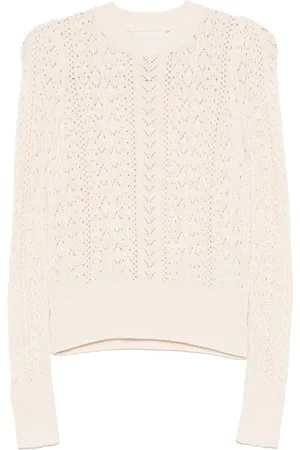 Marant Etoile | Maglione in maglia di cotone chiaro | female | | 38