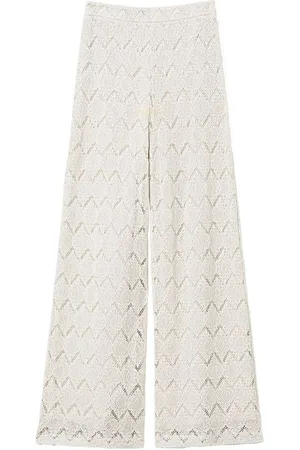 Twin-Set | Pantaloni in cotone a gamba larga | female | | 42