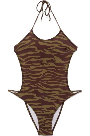 The Attico | Costume intero scuro e marrone scuro | female | | M