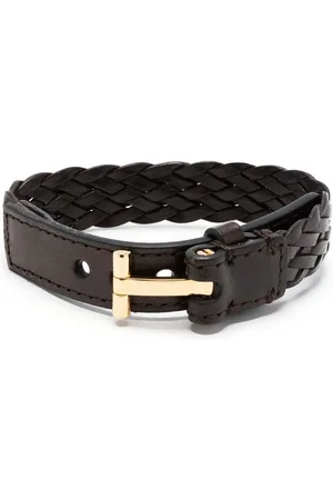 Tom Ford | Bracciale in pelle intrecciata | male | | UNI
