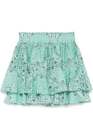 MC2 SAINT BARTH | Minigonna in misto cotone color acquamarina | female | | M