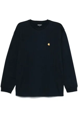 Carhartt | T-shirt in cotone navy con logo | male | | XS