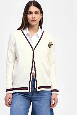 Dixie Cardigan con bottoni e scollo a v