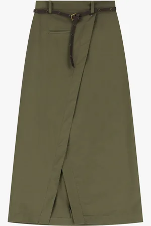 Dixie Gonna lunga con cintura decorativa