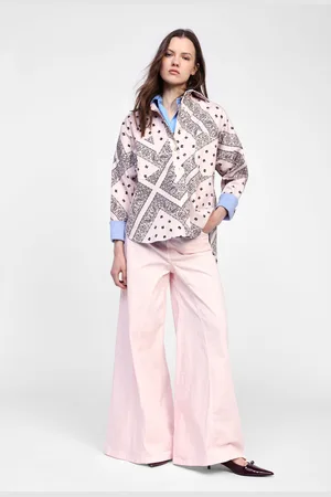 Dixie Pantaloni a gamba larga monocromatici