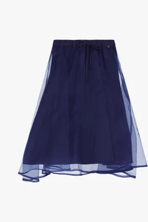 Dixie Gonna midi con vita alta e tulle