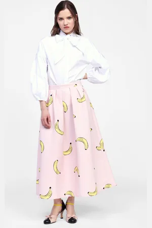 Dixie Gonna lunga con stampa fruttata