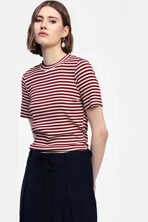 Dixie T-shirt a righe maniche corte