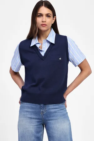 Dixie Gilet scollo a V e taschina