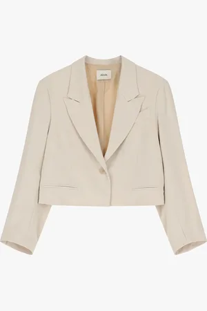 Dixie Blazer corto con bottone centrale