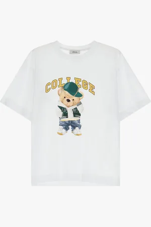 Dixie T-shirt stampata con maniche corte