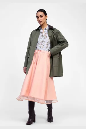 Dixie Gonna a midi con elastico e tulle