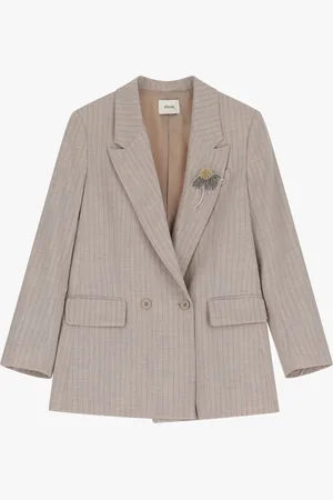 Dixie Blazer a righe con doppio bottone