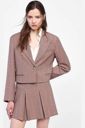 Dixie Blazer a quadri con un bottone
