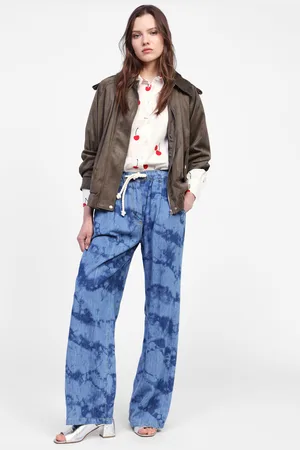 Dixie Pantaloni ampi con stampa tie-dye
