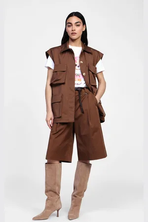 Dixie Shorts al ginocchio con cintura
