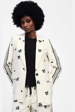 Dixie Blazer con righe e fiori