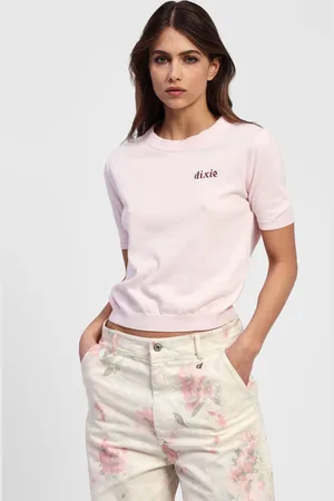 Dixie Maglia girocollo maniche corte con logo
